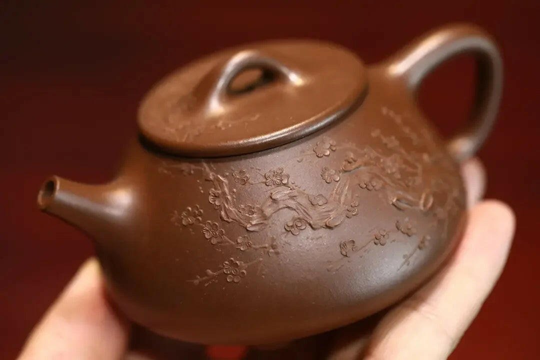 Ping Gai Shi Piao Teapot 180cc - Yixing Handmade Teapot - zycs_China
