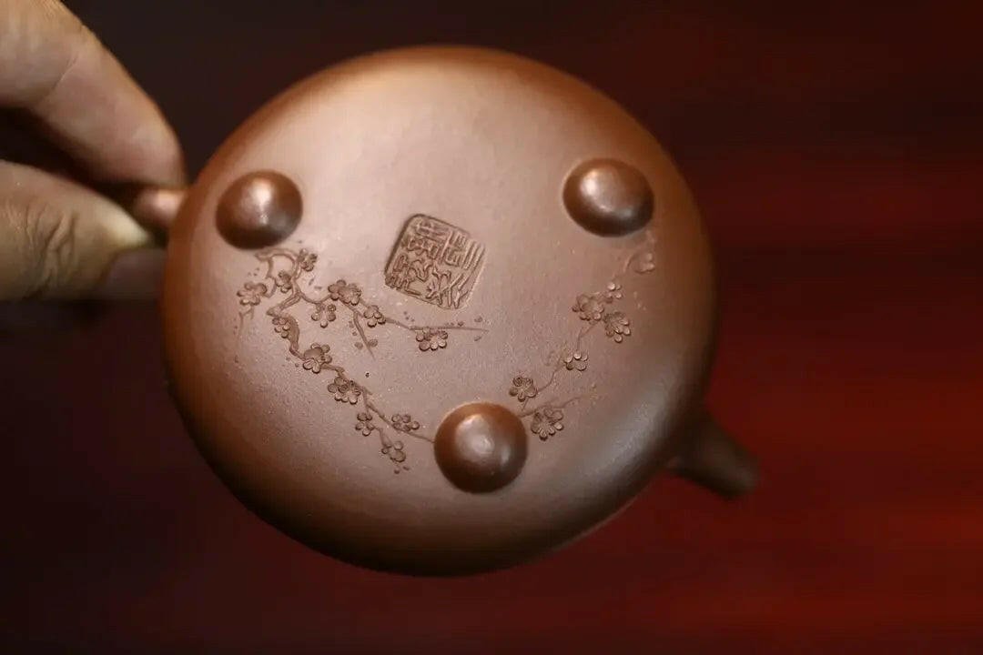 Ping Gai Shi Piao Teapot 180cc - Yixing Handmade Teapot - zycs_China