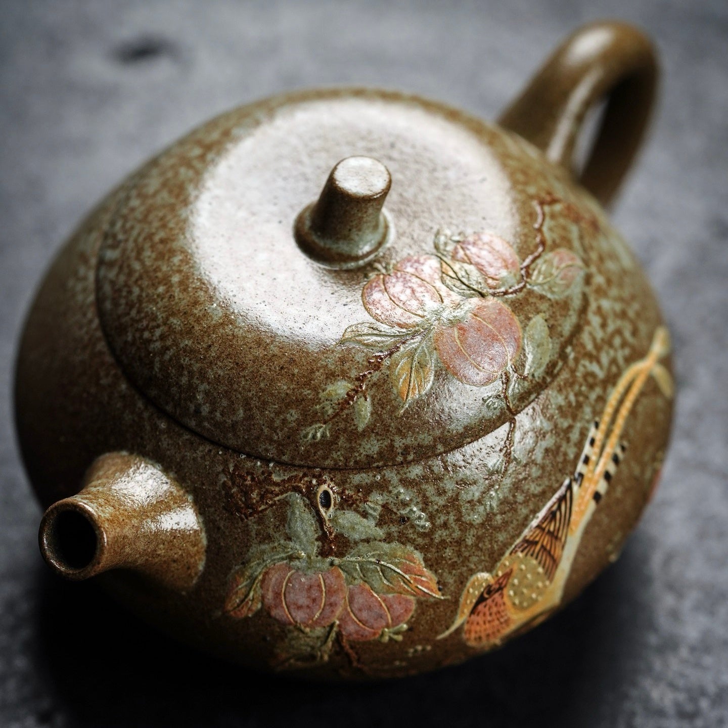 Ping Guo 200cc - Yixing Handmade Teapot - zycs_China