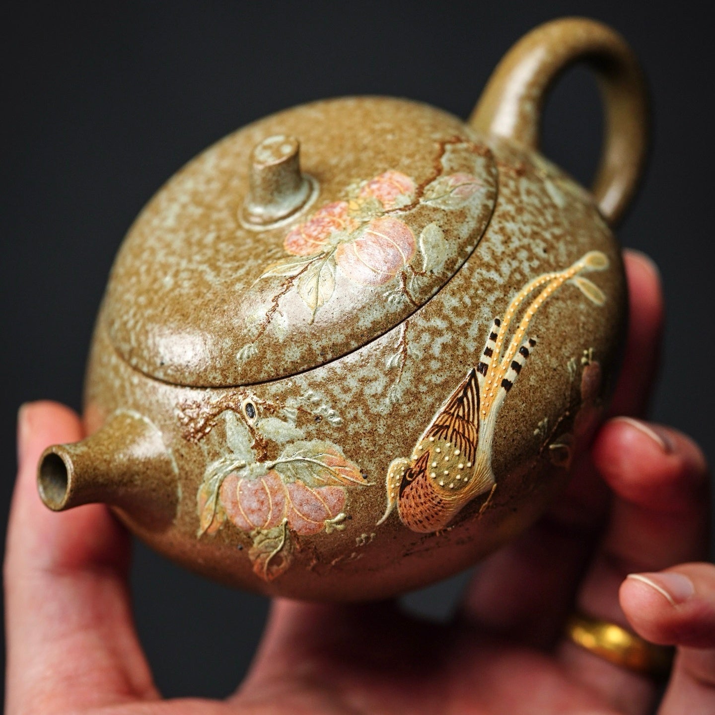 Ping Guo 200cc - Yixing Handmade Teapot - zycs_China