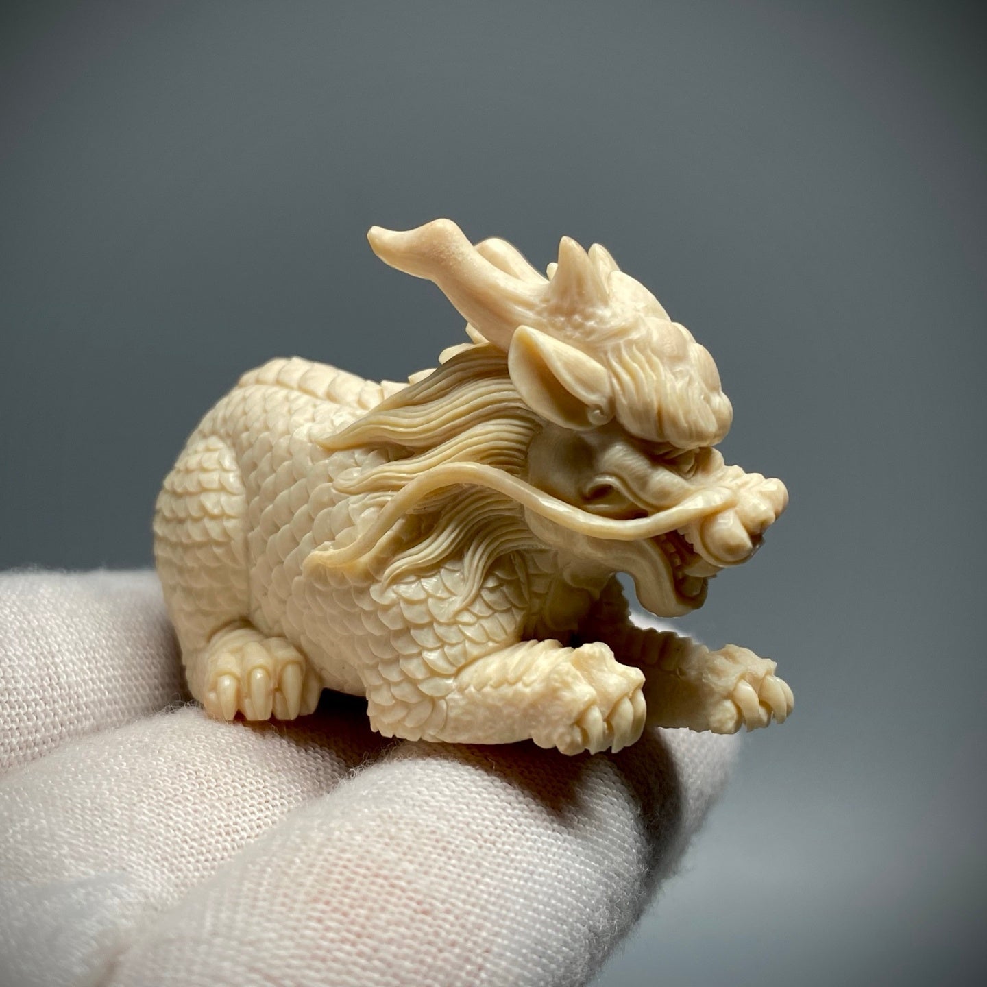 Qi Lin Xian Rui - Mammoth Sculpture - zycs_China - tea - teapot