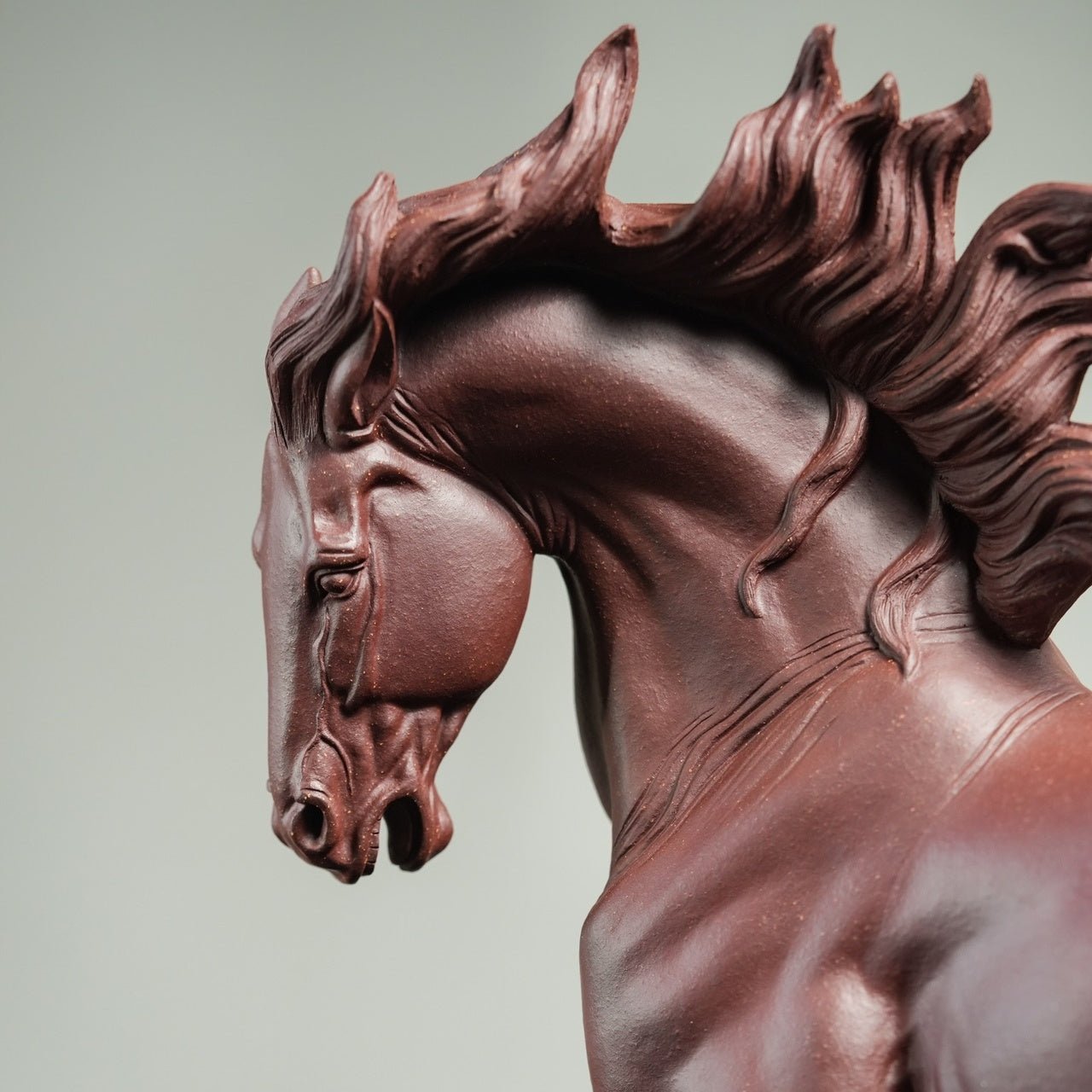 Qian Li Ma - Zisha Sculpture - zycs_China