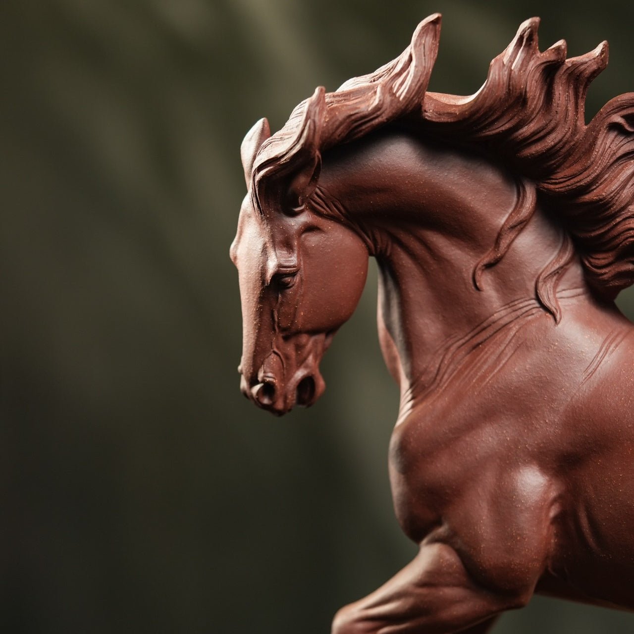 Qian Li Ma - Zisha Sculpture - zycs_China