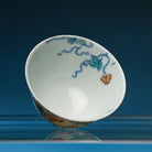 Qian Niu Hua 115cc - Jing De Zhen Porcelain Gaiwan - zycs_China