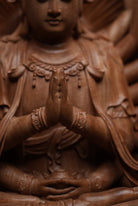 Qian Shou Guan Yin - Wood Sculpture - zycs_China