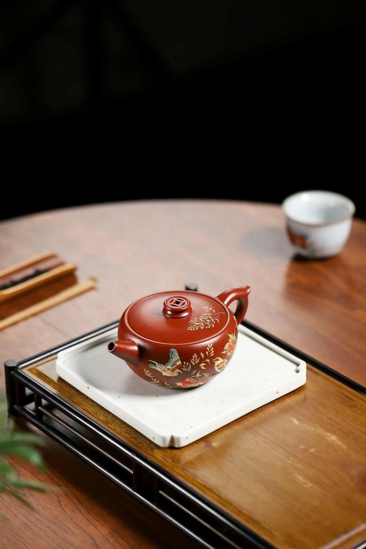 Qiang Cheng Si Jin 200cc - Yixing Handmade Teapot - zycs_China