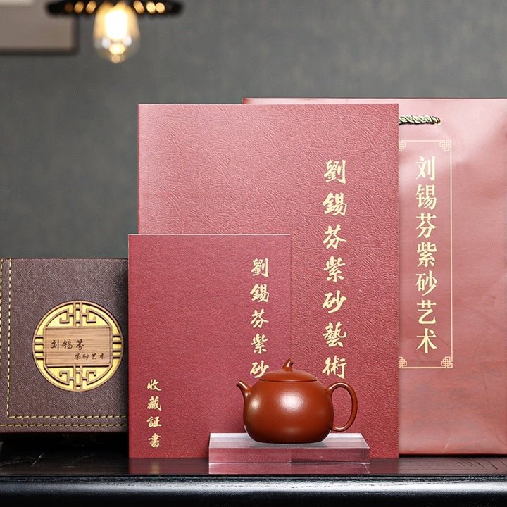 Qie Duan 120cc - Yixing Handmade Teapot - zycs_China