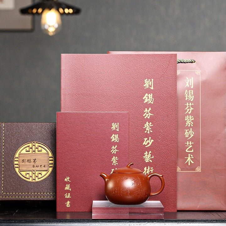 Qie Duan 180cc - Yixing Handmade Teapot - zycs_China