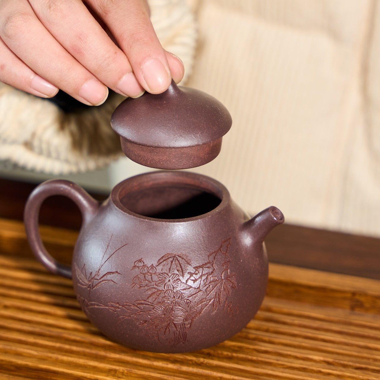 Qie Duan 210cc - Yixing Handmade Teapot - zycs_China