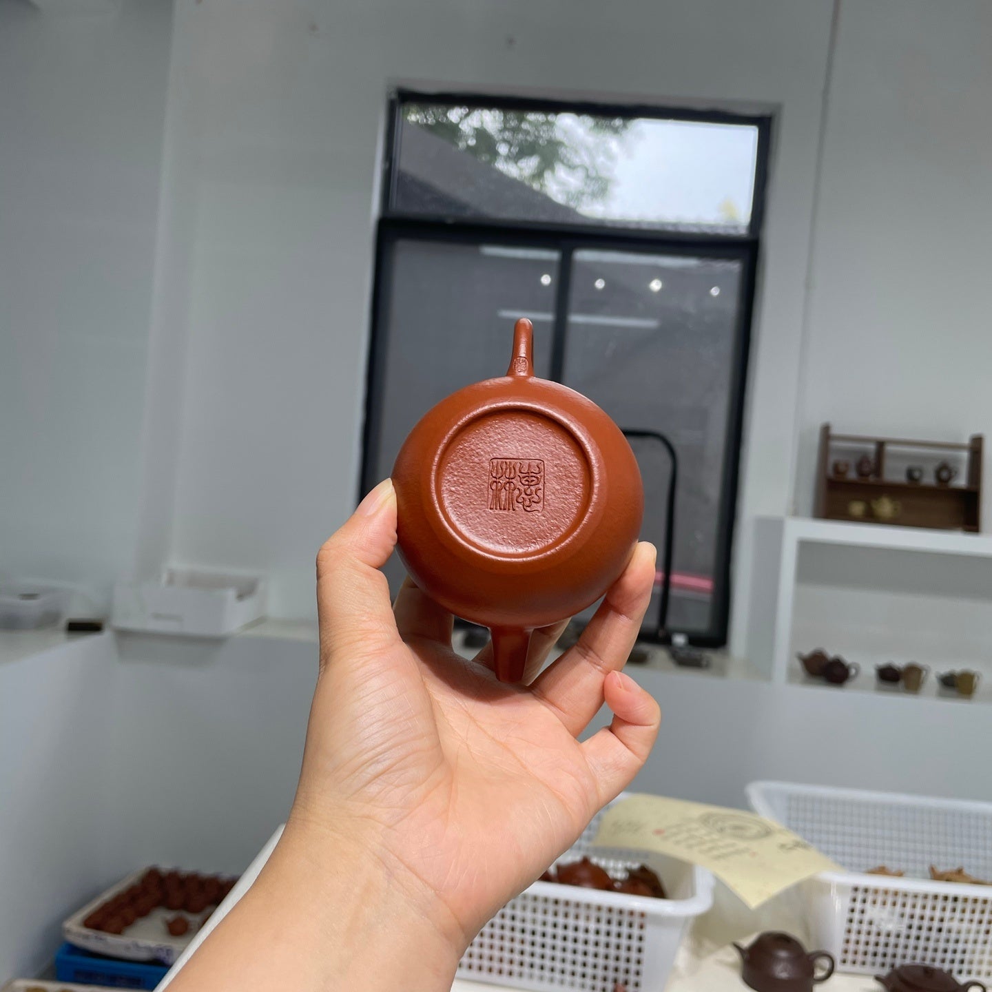 Qie Gua 120cc - Yixing Handmade Teapot - zycs_China