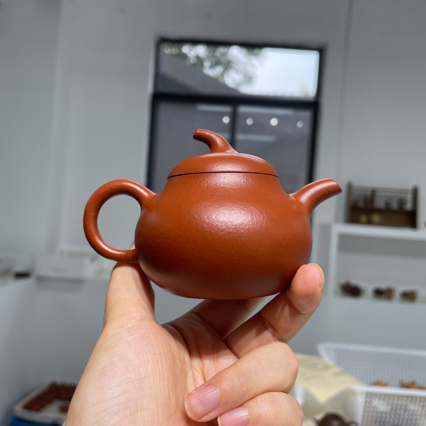 Qie Gua 120cc - Yixing Handmade Teapot - zycs_China