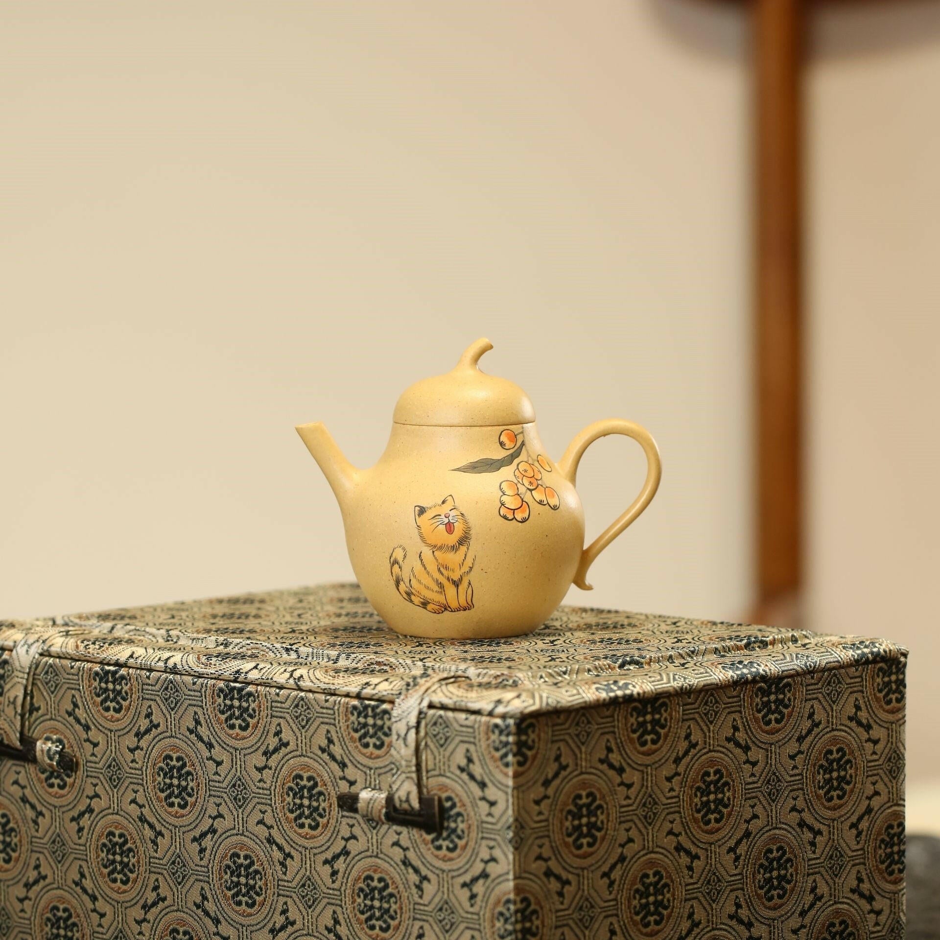 Qie Gua 130cc - Yixing Handmade Teapot - zycs_China