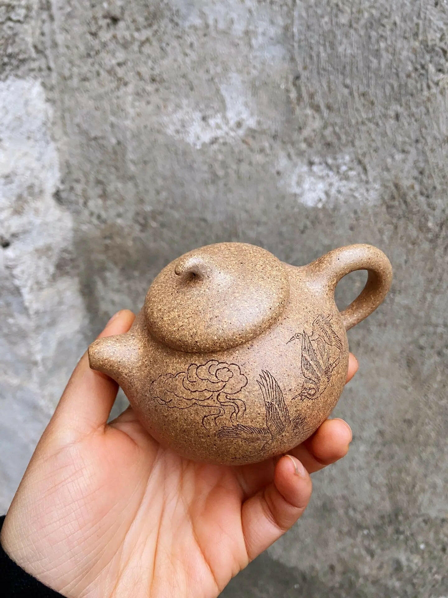 Qie Gua 190cc - Yixing Handmade Teapot - zycs_China