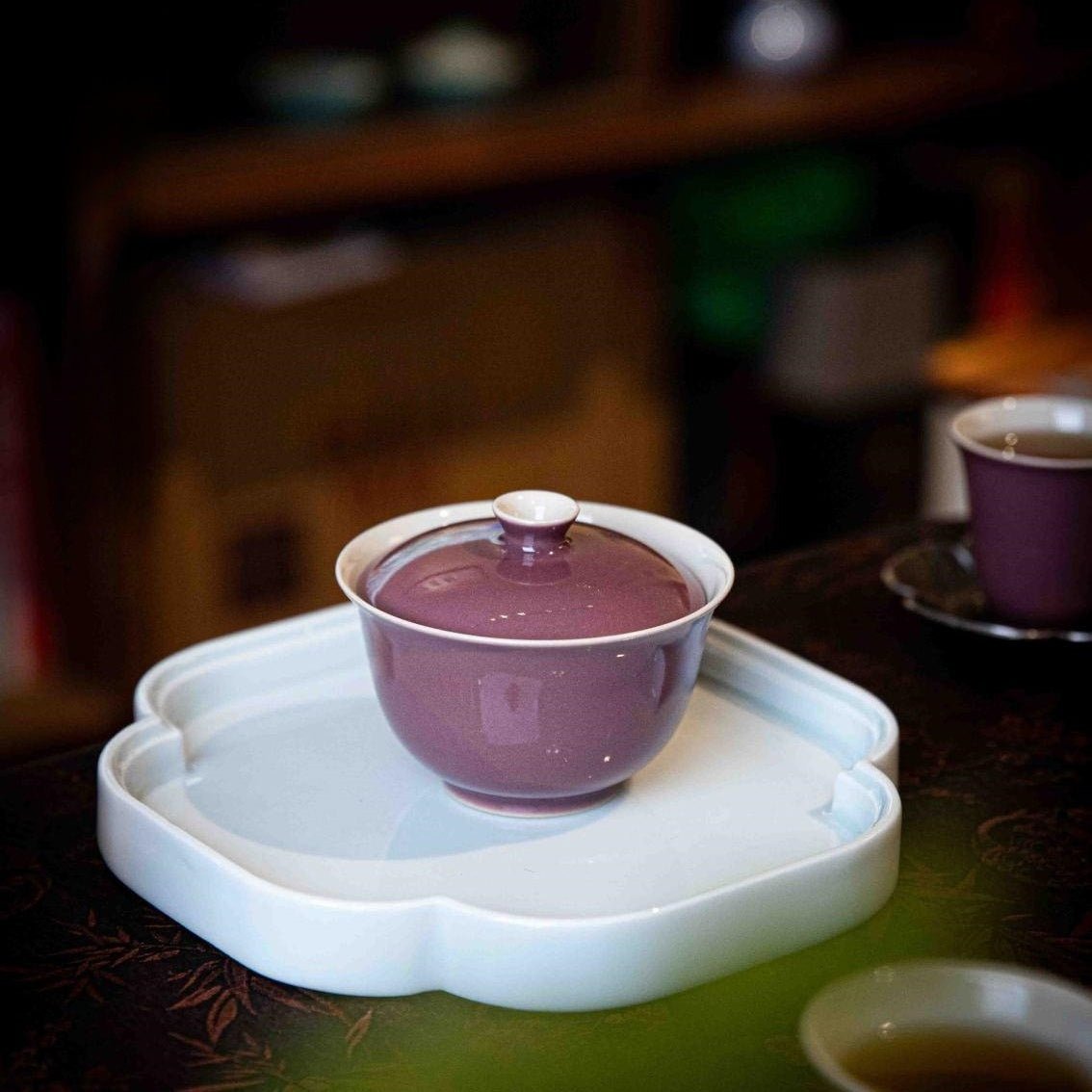 Qie Pi Zi - Jing De Zhen Porcelain Gaiwan - zycs_China