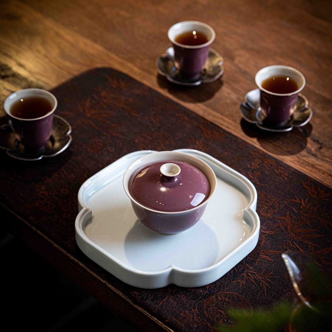 Qie Pi Zi - Jing De Zhen Porcelain Gaiwan - zycs_China