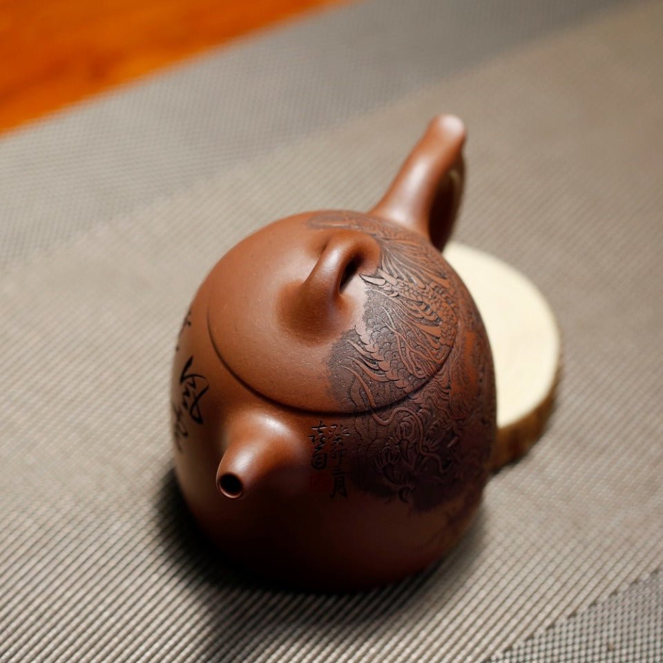Qin Quan 275cc - Yixing Handmade Teapot - zycs_China - tea - teapot