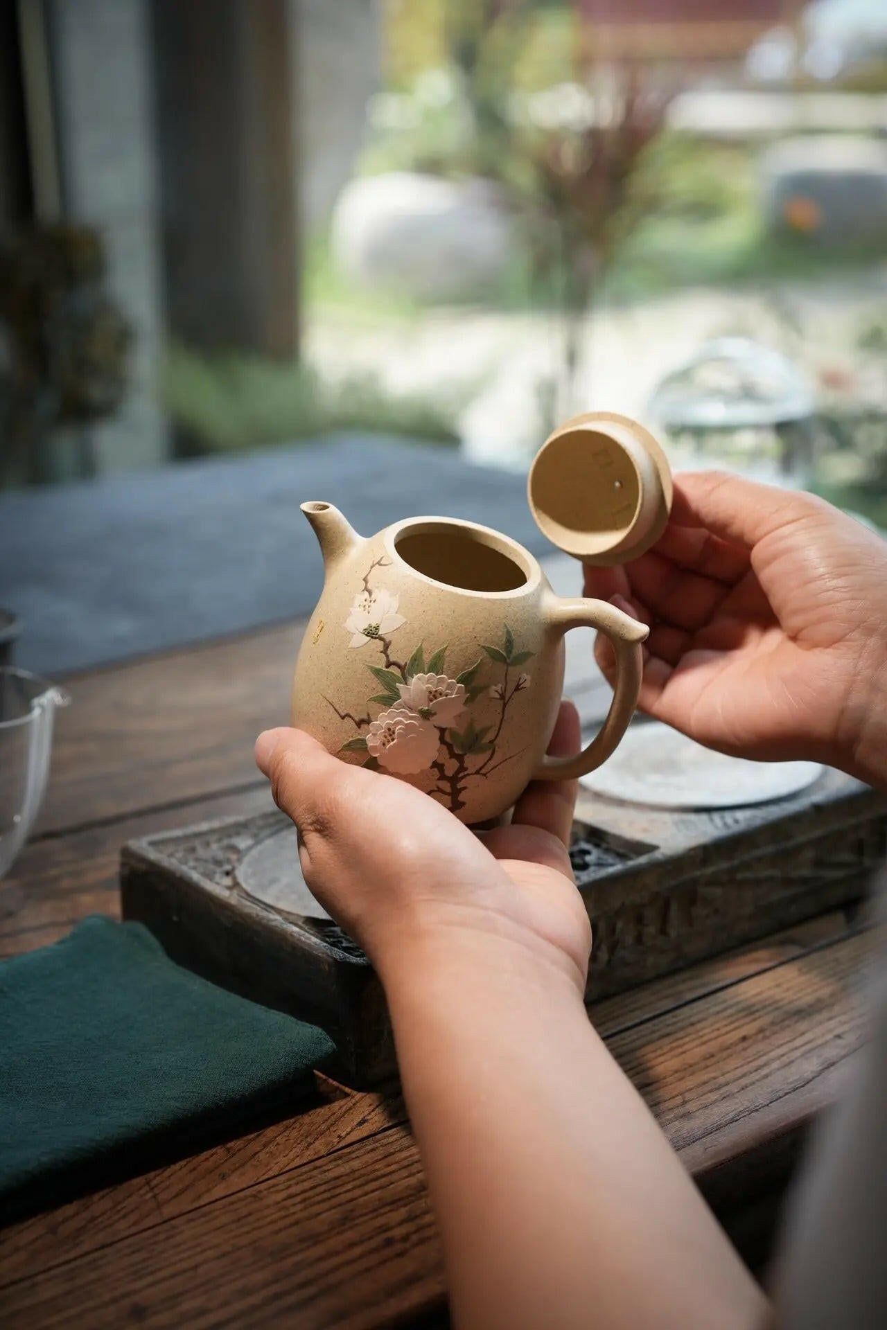 Qin Quan 丨 Mu Dan 200cc - Yixing Handmade Teapot - zycs_China