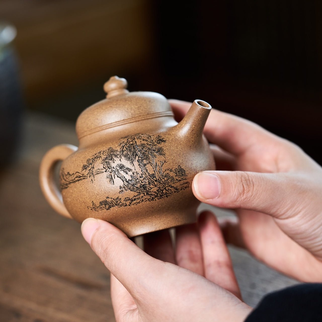 Qing He 170cc - Yixing Handmade Teapot - zycs_China
