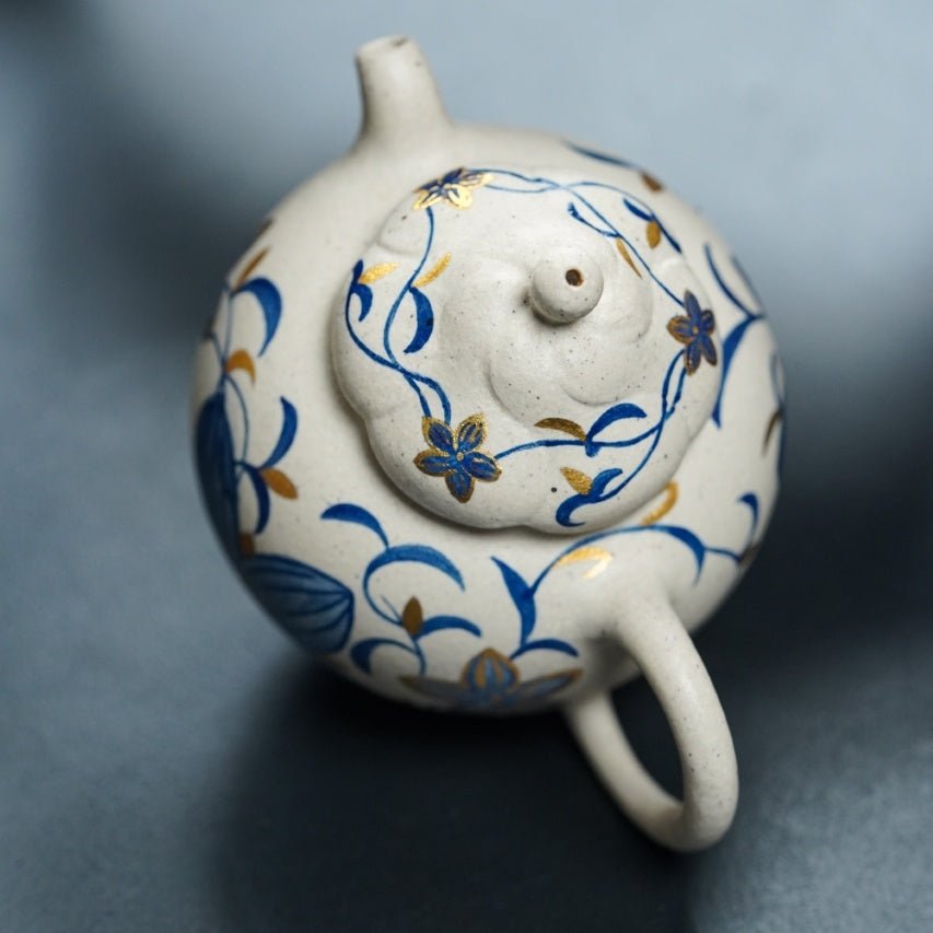Qing Hua Ji Yi 100cc - Yixing Handmade Teapot - zycs_China