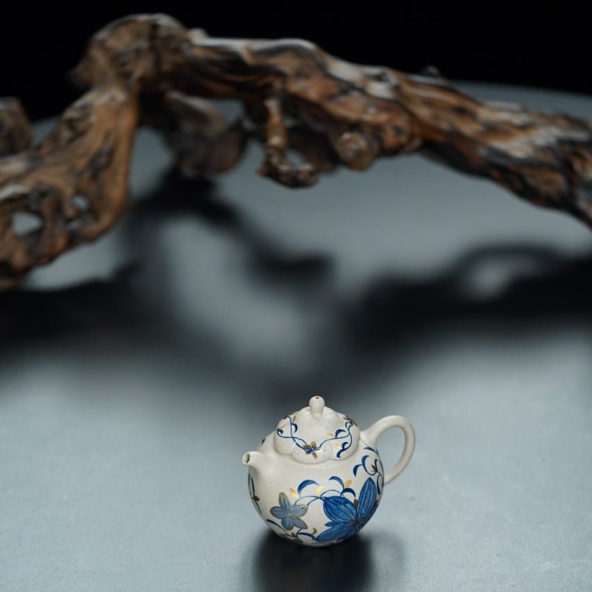 Qing Hua Ji Yi 100cc - Yixing Handmade Teapot - zycs_China