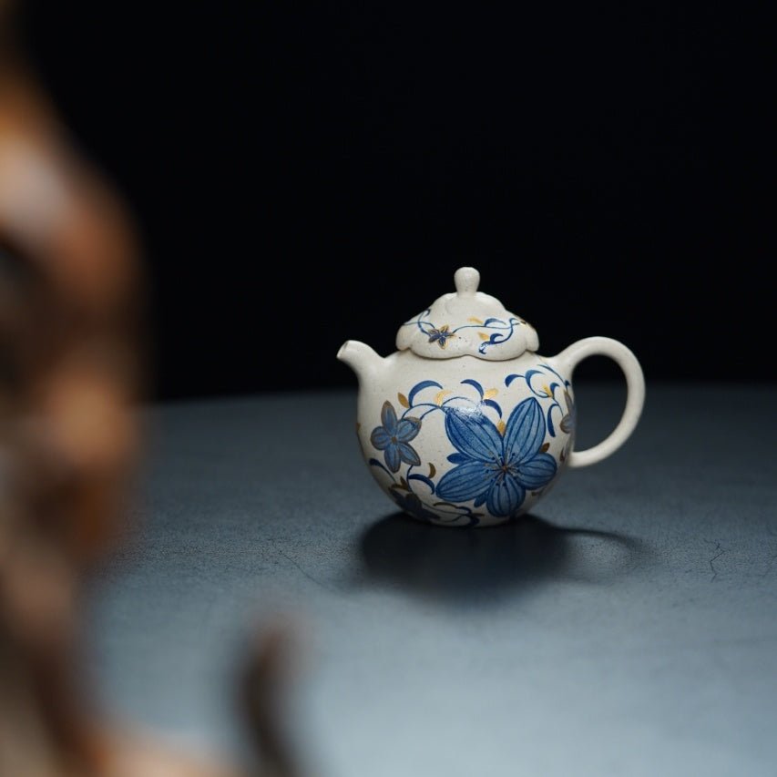Qing Hua Ji Yi 100cc - Yixing Handmade Teapot - zycs_China