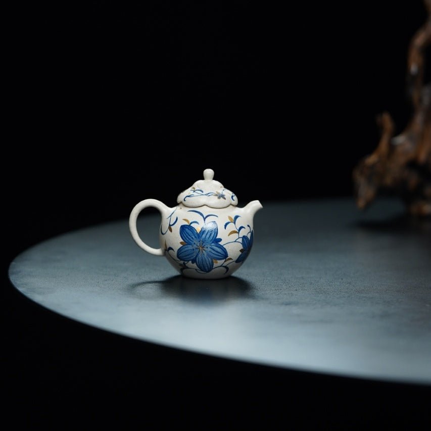 Qing Hua Ji Yi 100cc - Yixing Handmade Teapot - zycs_China