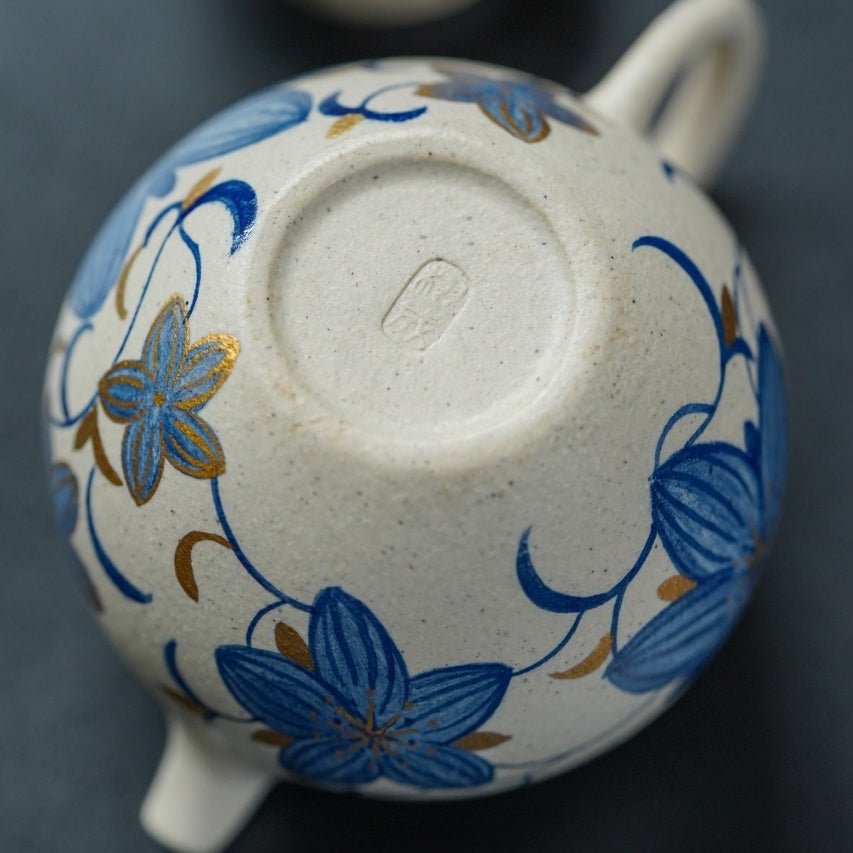 Qing Hua Ji Yi 100cc - Yixing Handmade Teapot - zycs_China