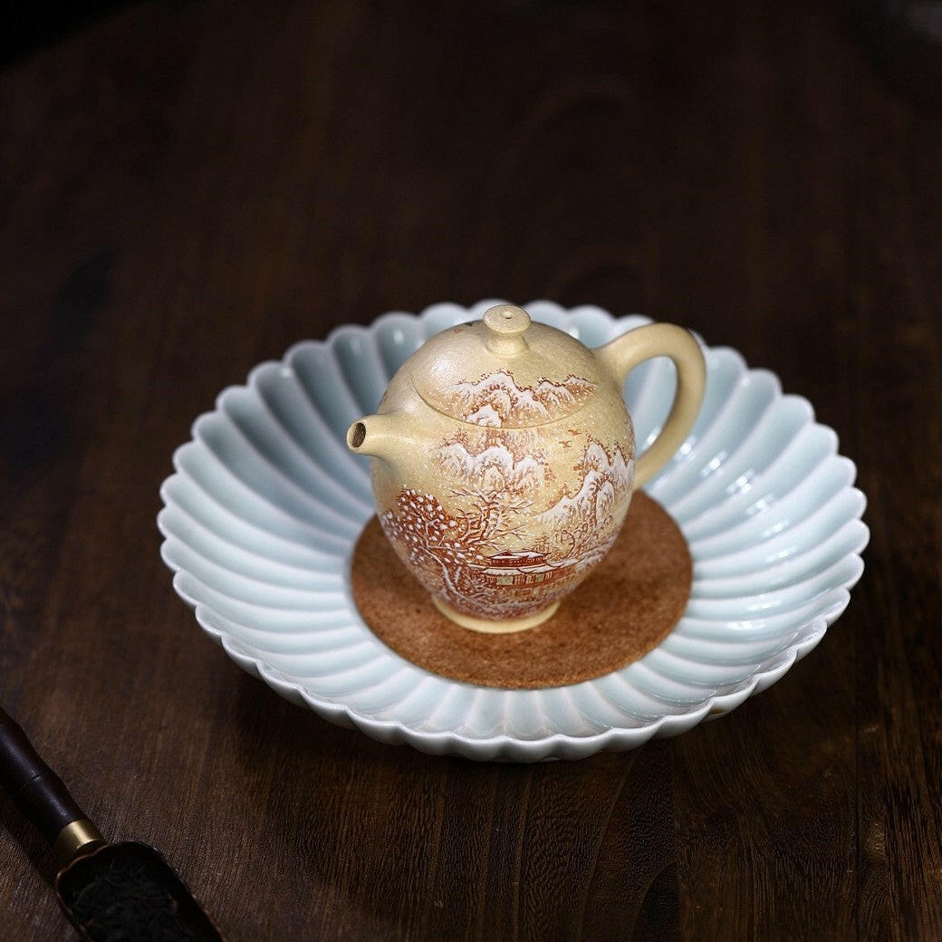 Qing Jiang Diao Xue 130cc - Yixing Handmade Teapot - zycs_China