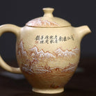 Qing Jiang Diao Xue 130cc - Yixing Handmade Teapot - zycs_China
