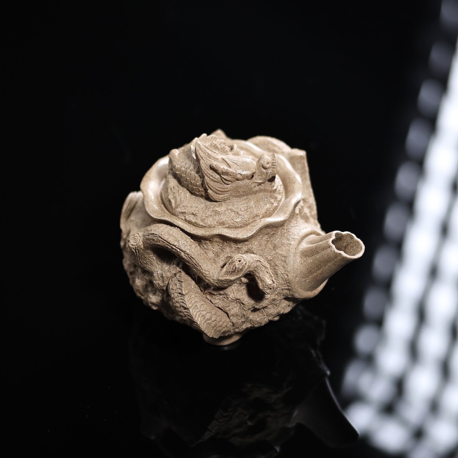 Qing Long Gong Chun 220cc - Yixing Handmade Teapot - zycs_China