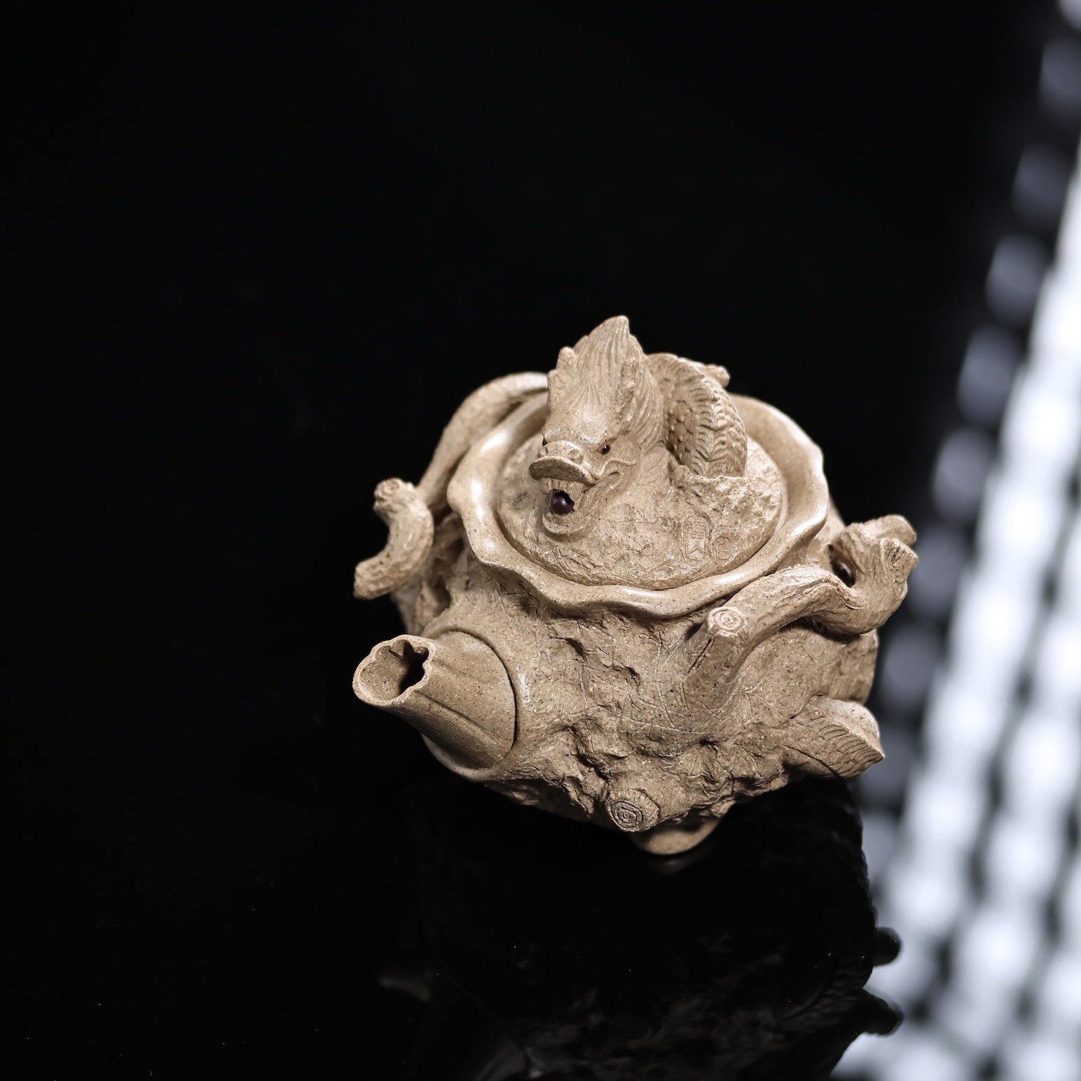 Qing Long Gong Chun 220cc - Yixing Handmade Teapot - zycs_China