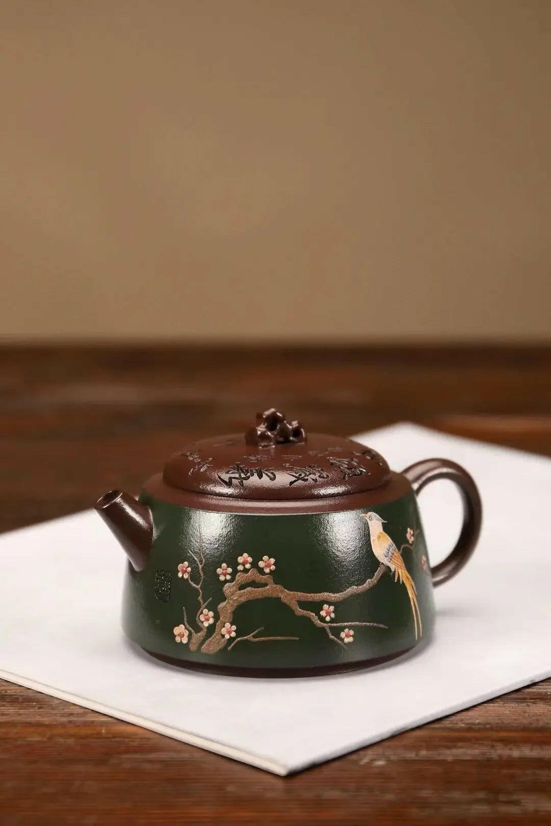 Qing Shi Teapot 150cc - Yixing Handmade Teapot - zycs_China