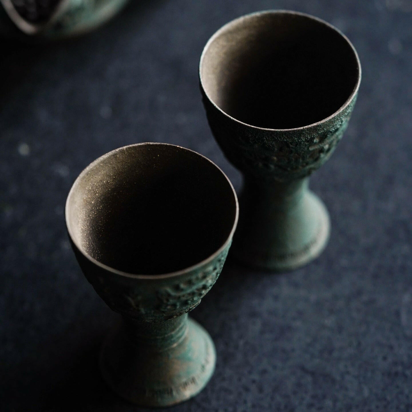 Qing Tong Shou Zhu Hu 120cc - Yixing Handmade Teapot - zycs_China