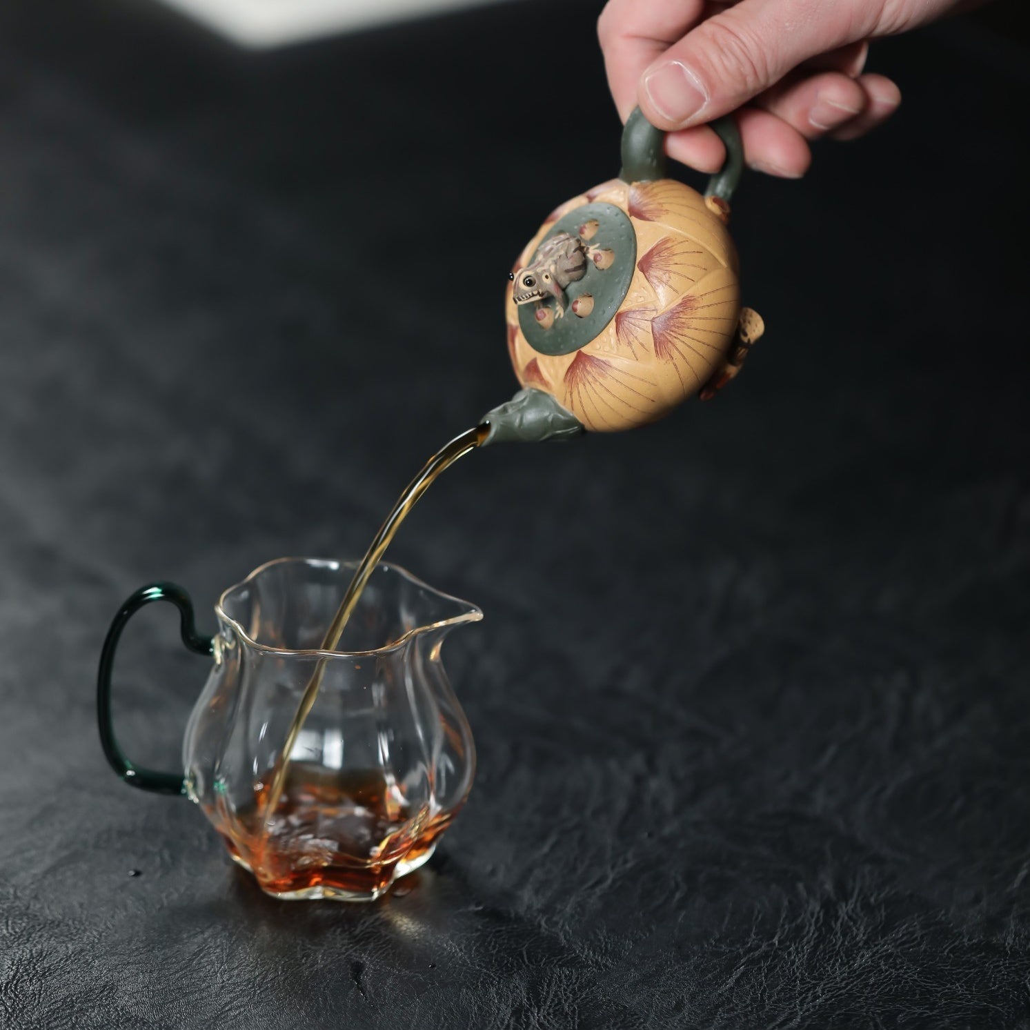 Qing Wa Lian Zi 100cc - Yixing Handmade Teapot - zycs_China - tea - teapot