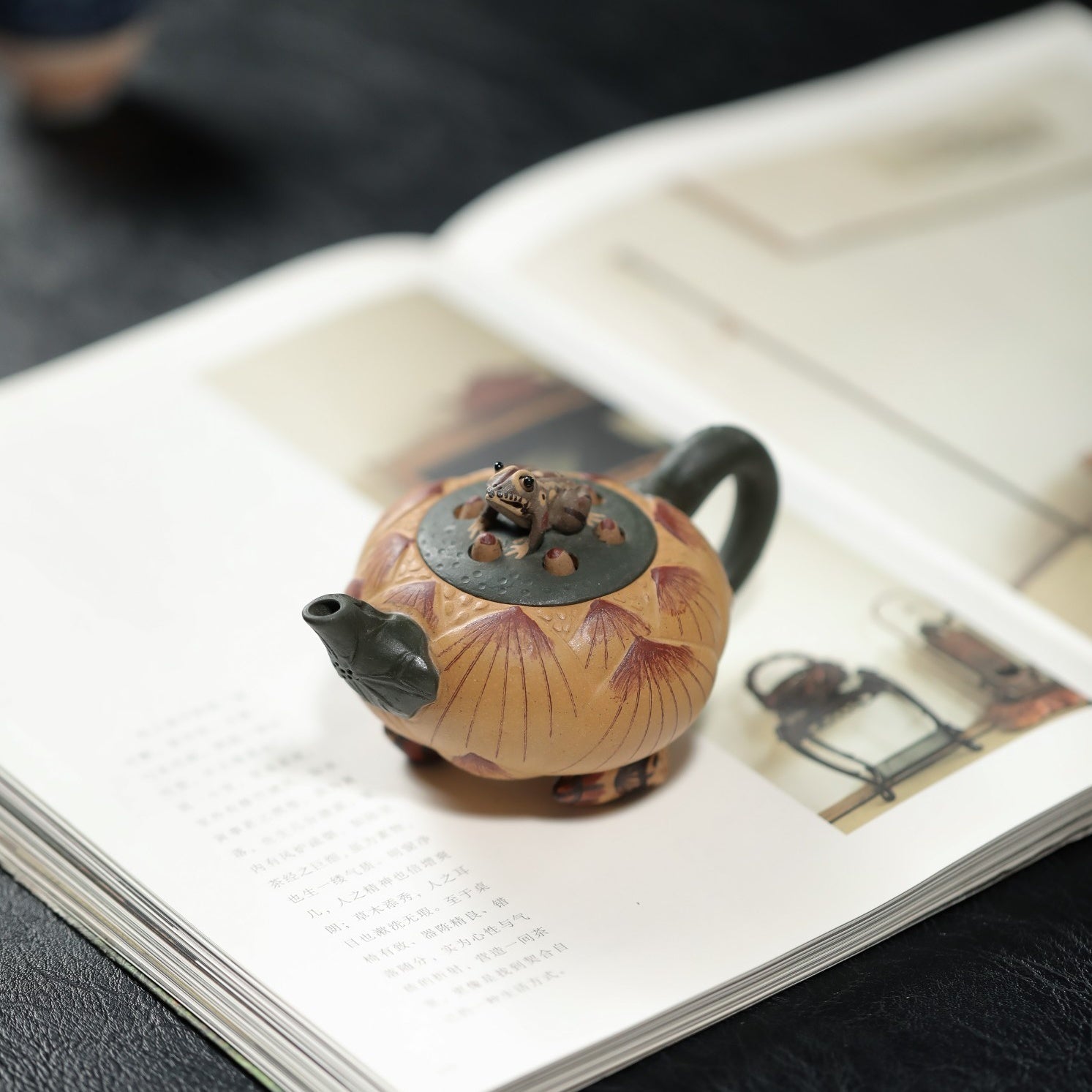 Qing Wa Lian Zi 100cc - Yixing Handmade Teapot - zycs_China - tea - teapot