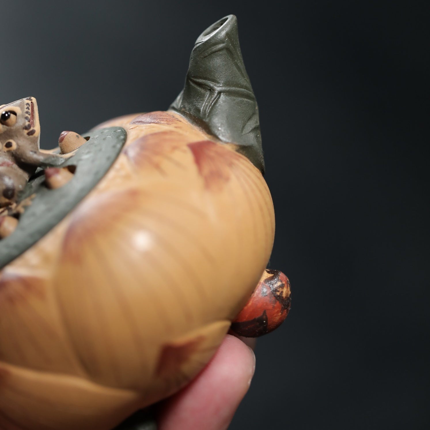 Qing Wa Lian Zi 100cc - Yixing Handmade Teapot - zycs_China - tea - teapot