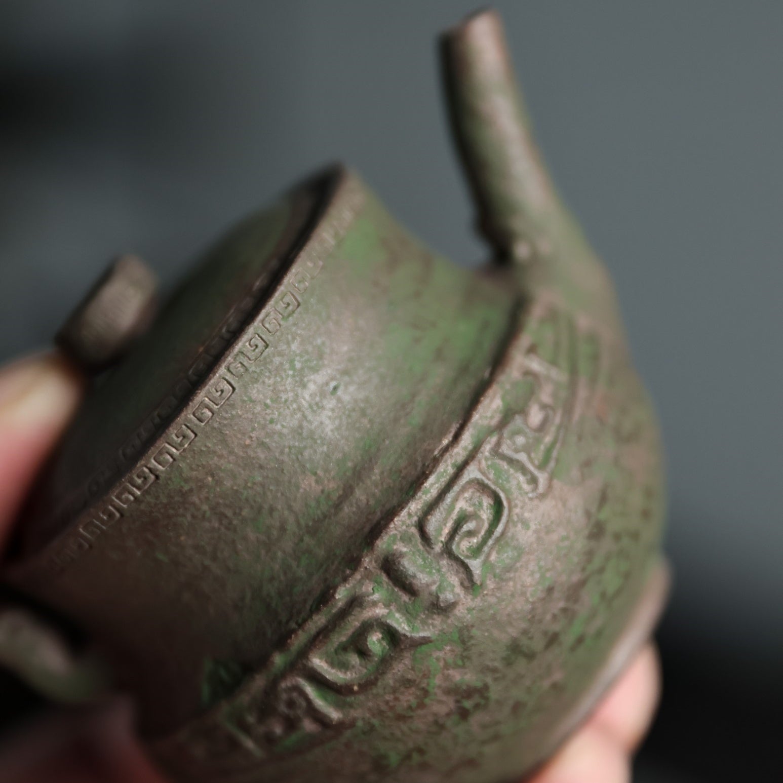 Qing Yun Gu Zhuo 110cc - Yixing Handmade Teapot - zycs_China
