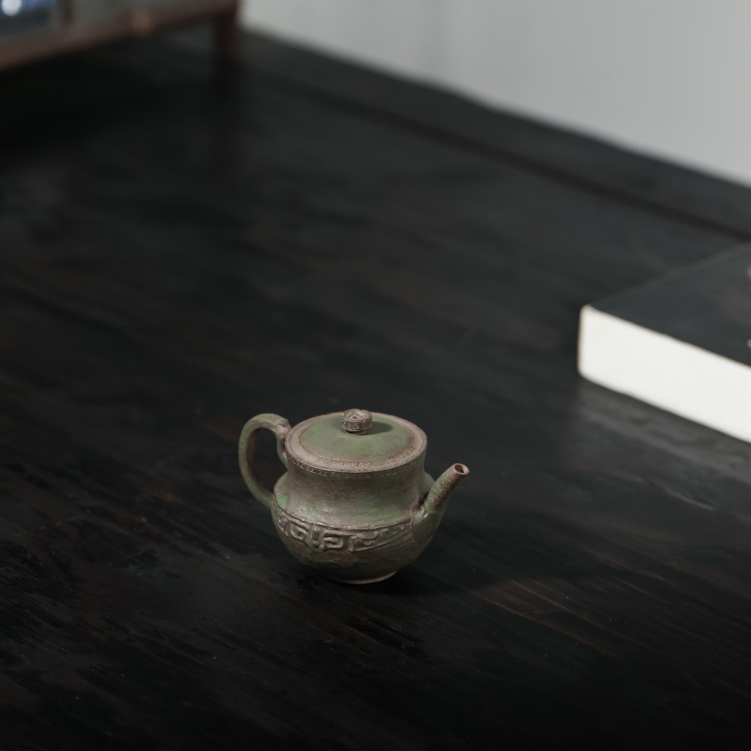 Qing Yun Gu Zhuo 110cc - Yixing Handmade Teapot - zycs_China