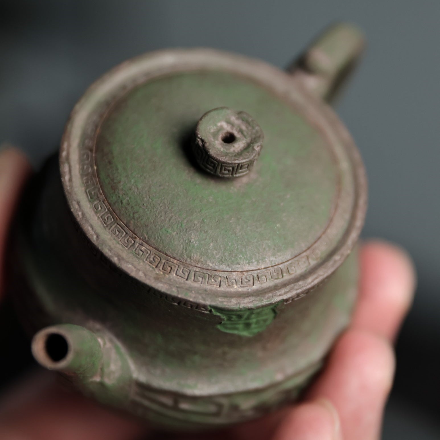 Qing Yun Gu Zhuo 110cc - Yixing Handmade Teapot - zycs_China
