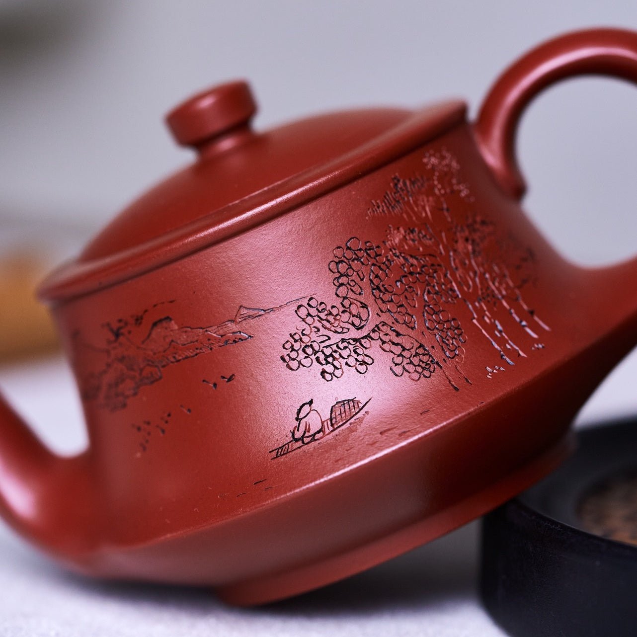 Qu Hu 170cc - Yixing Handmade Teapot - zycs_China