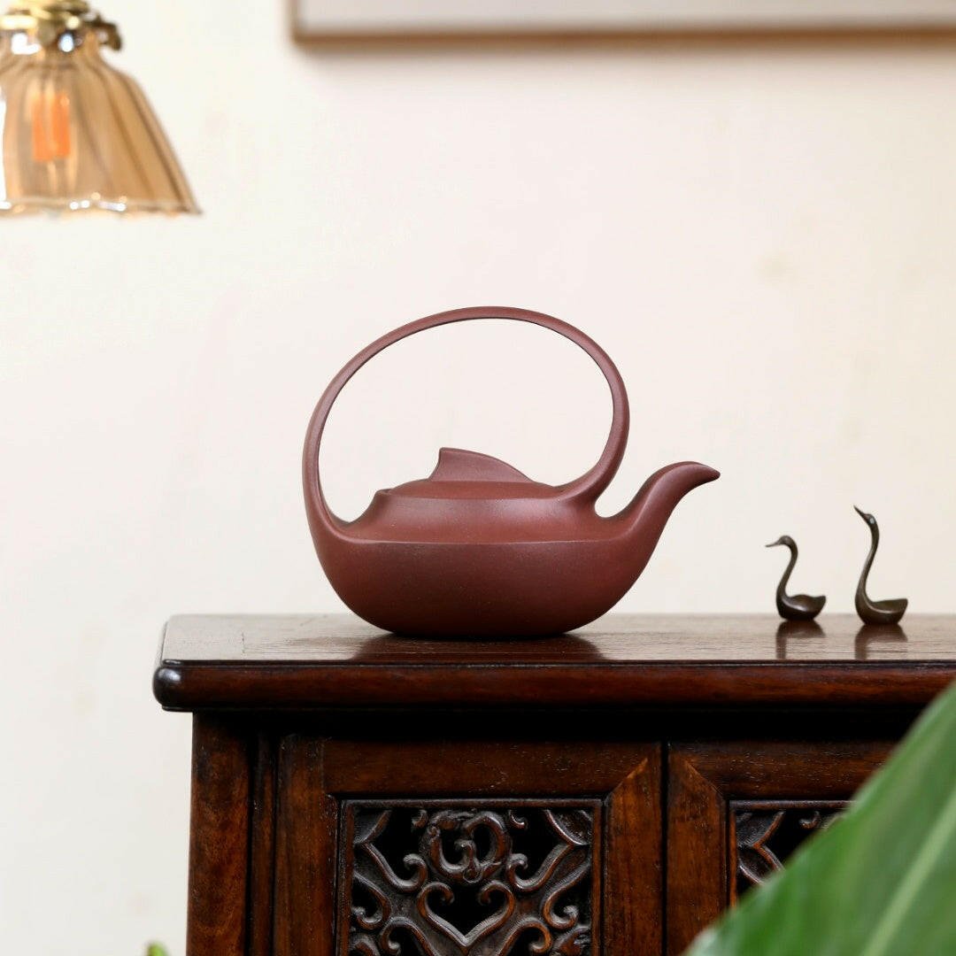 Qu Hu 360cc - Yixing Handmade Teapot - zycs_China
