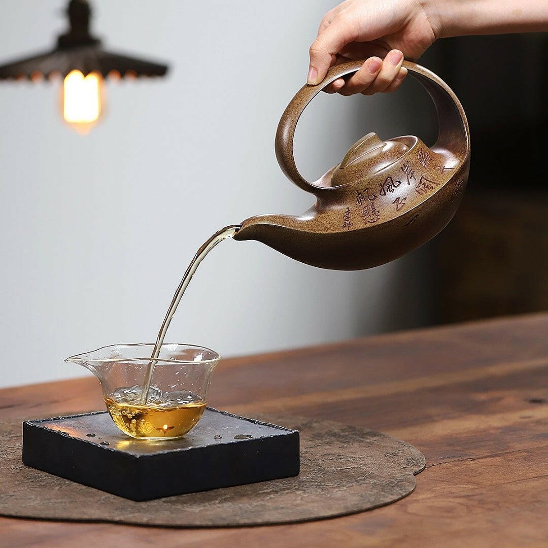 Qu Hu Ti Liang 500cc - Yixing Handmade Teapot - zycs_China
