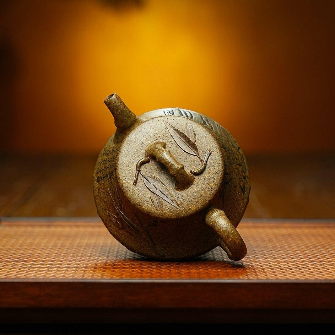 Qu Zhu 140cc - Yixing Handmade Teapot - zycs_China