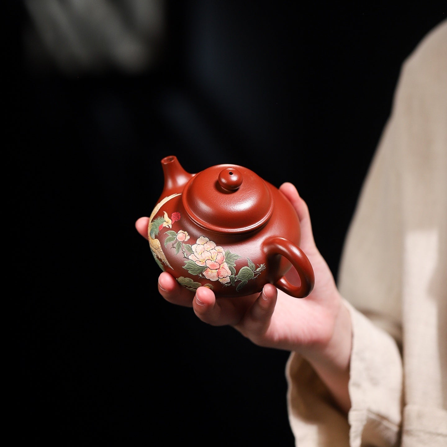 Rong Tian 230cc - Yixing Handmade Teapot - zycs_China