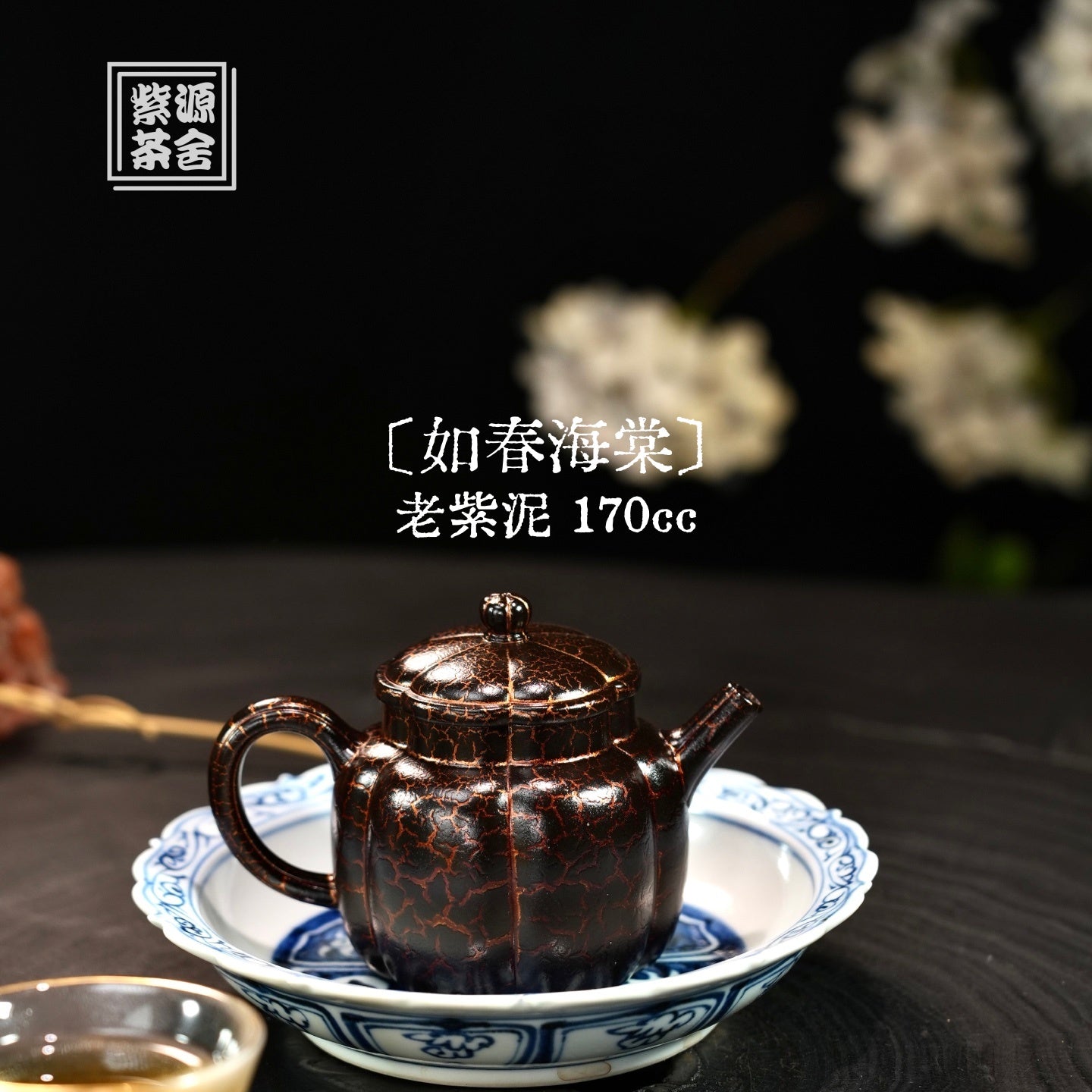 Ru Chun Hai Tang 170cc - Yixing Handmade Teapot - zycs_China