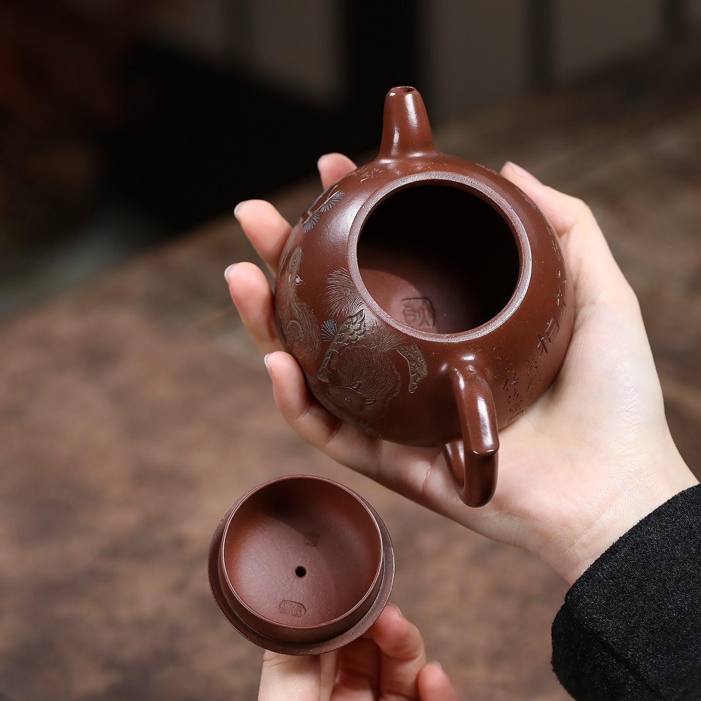 Ru Piao 230cc - Yixing Handmade Teapot - zycs_China