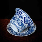 Ru Yi 130cc - Jing De Zhen Porcelain Gaiwan - zycs_China