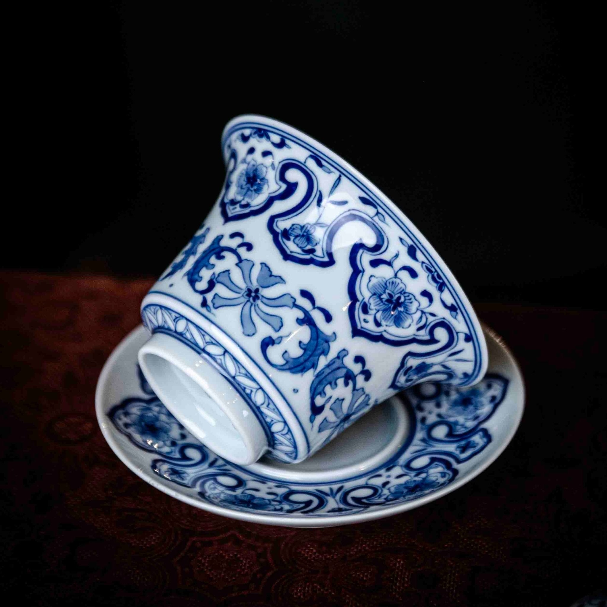 Ru Yi 130cc - Jing De Zhen Porcelain Gaiwan - zycs_China