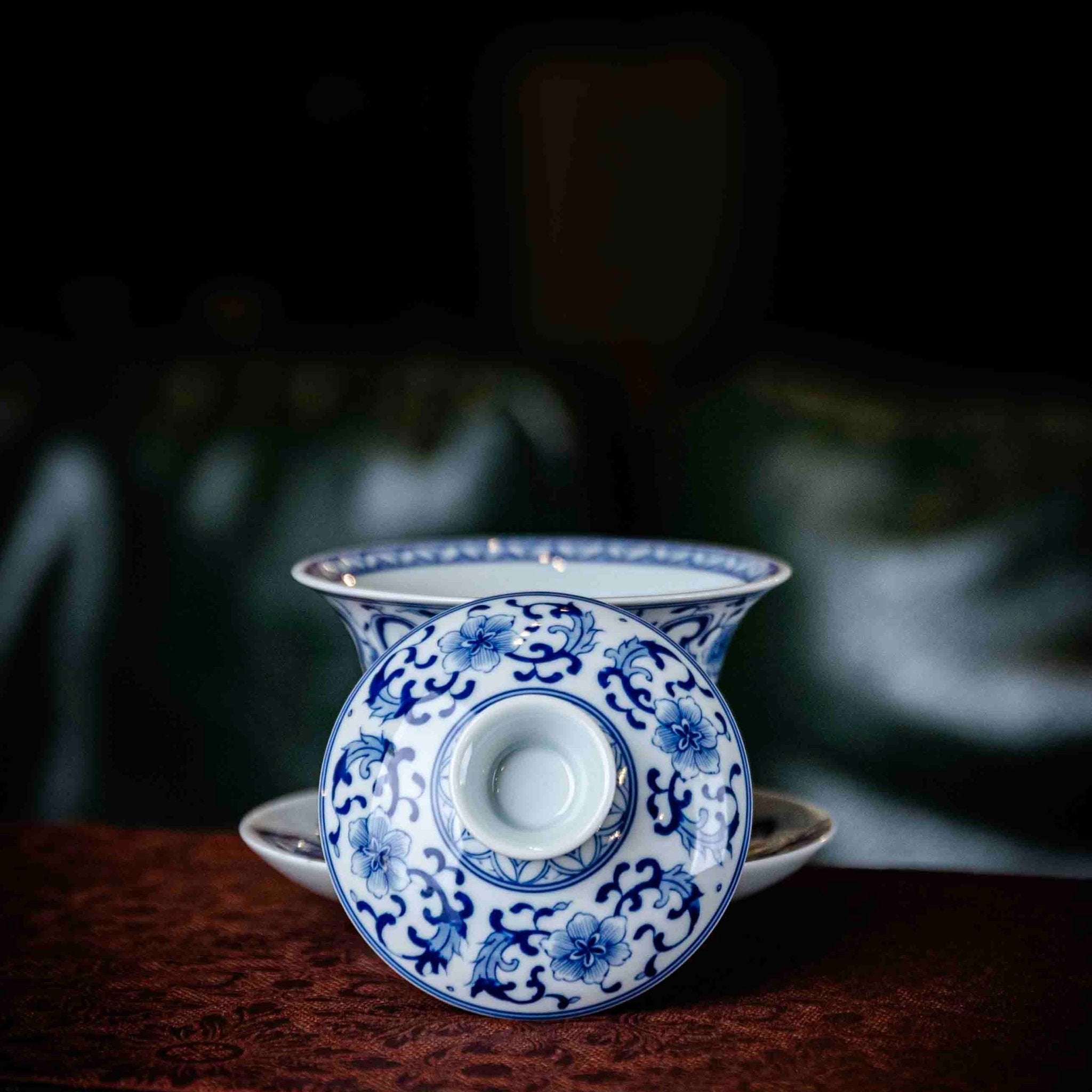 Ru Yi 130cc - Jing De Zhen Porcelain Gaiwan - zycs_China