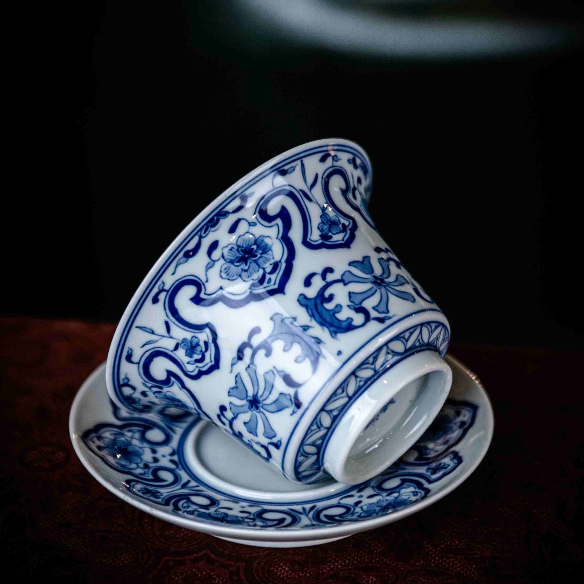 Ru Yi 130cc - Jing De Zhen Porcelain Gaiwan - zycs_China